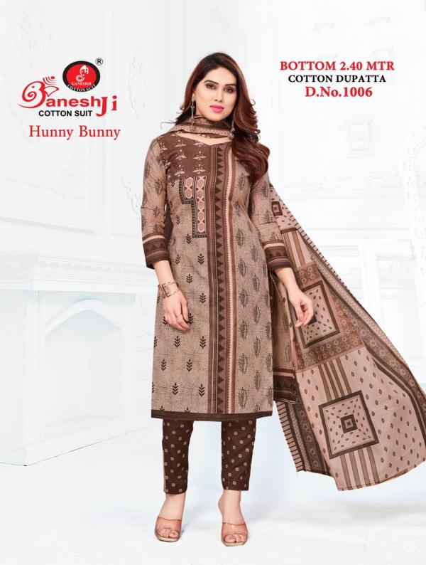 Ganeshji Hunny Bunny indo Cotton Designer Exclusive Dress Material